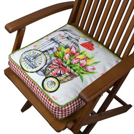 Aberto Design Cojín YM1333 Multicolor 42 x 42 cm
